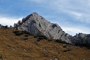 79 Sguardo indietro alla cima del Pizzo Badile